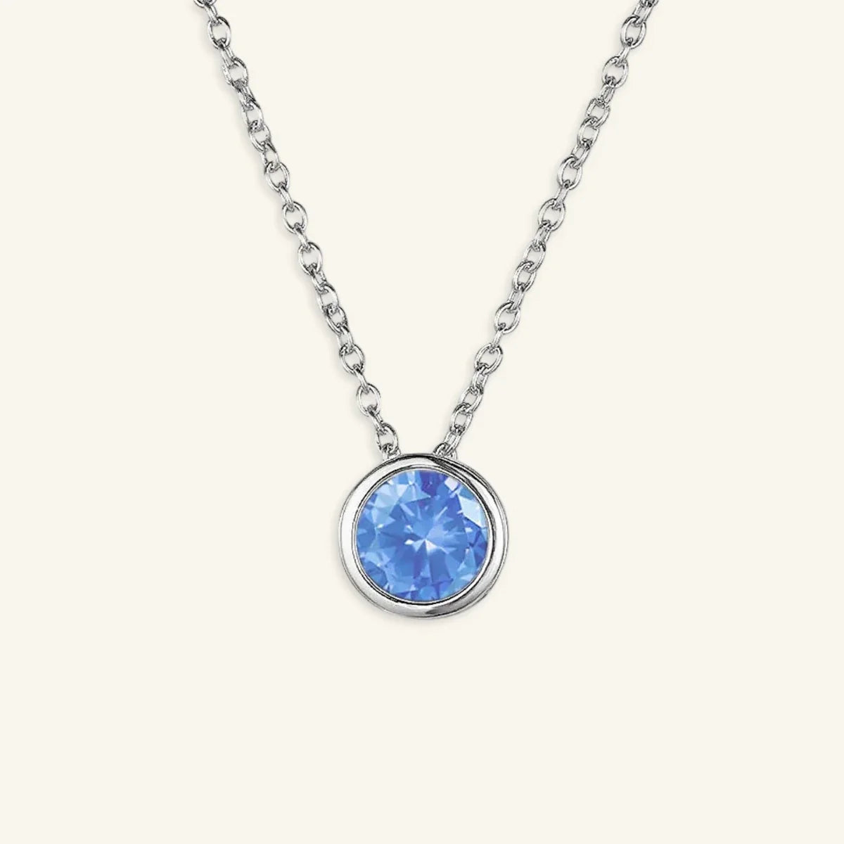 Alma Birthstone Necklace