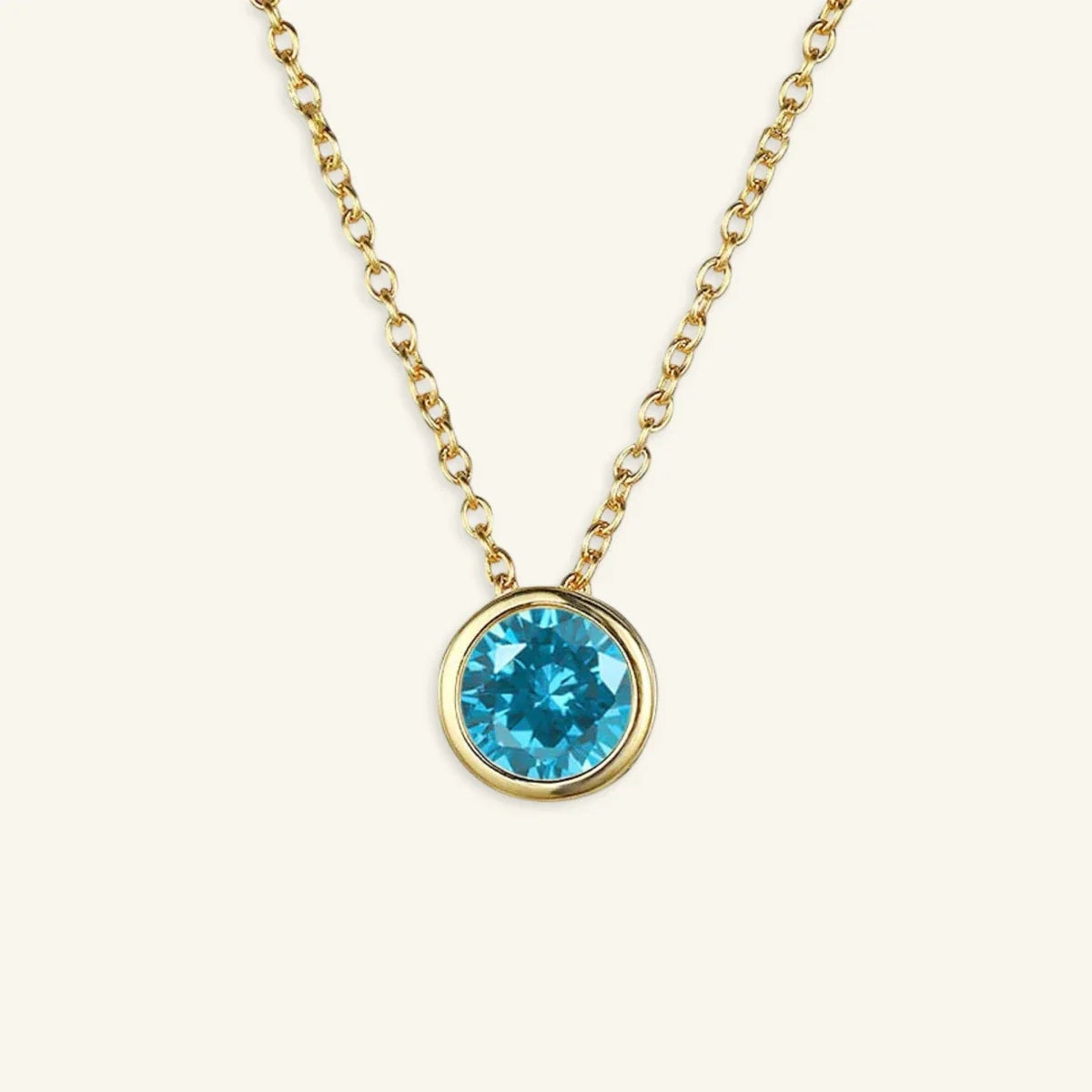 Alma Birthstone Necklace