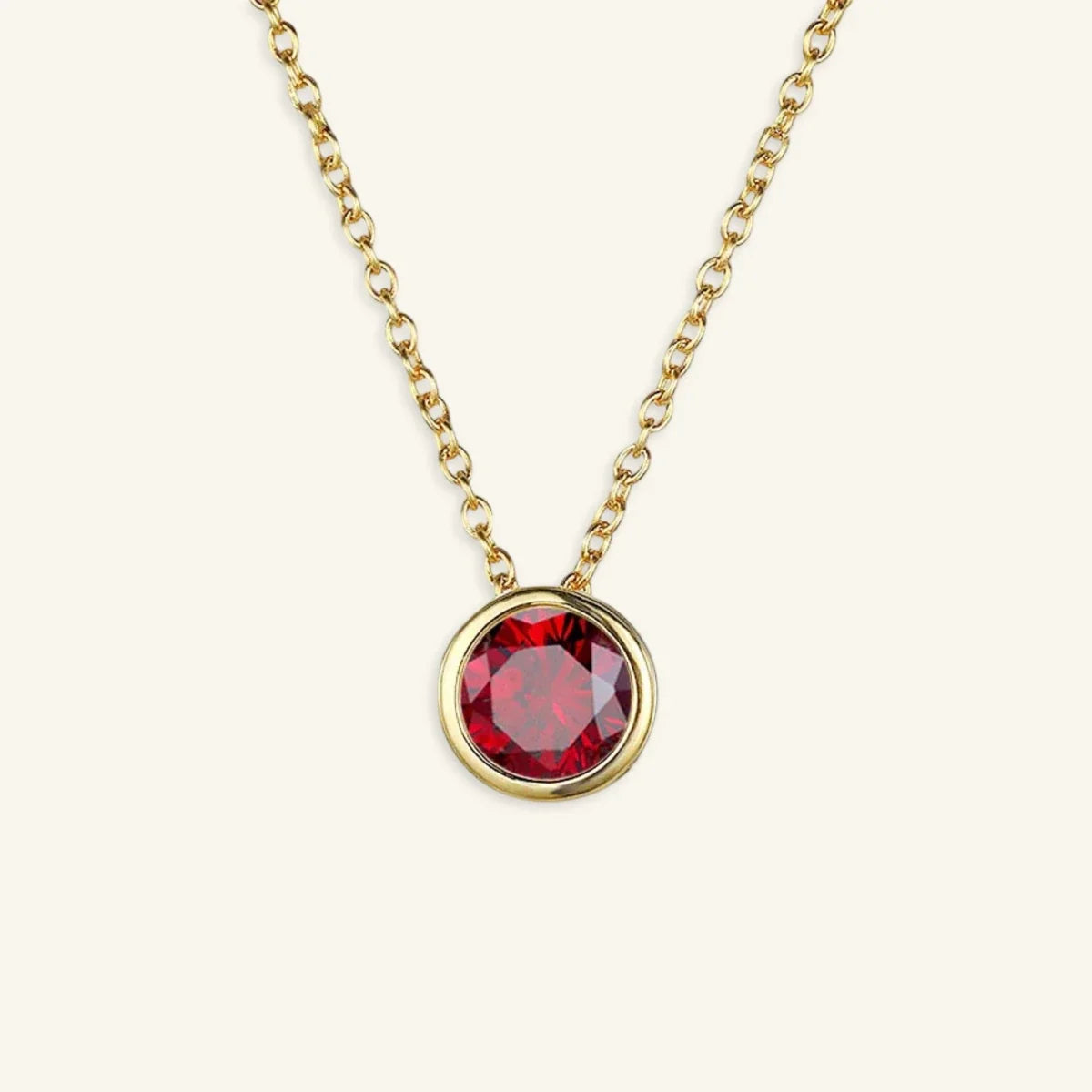 Alma Birthstone Necklace