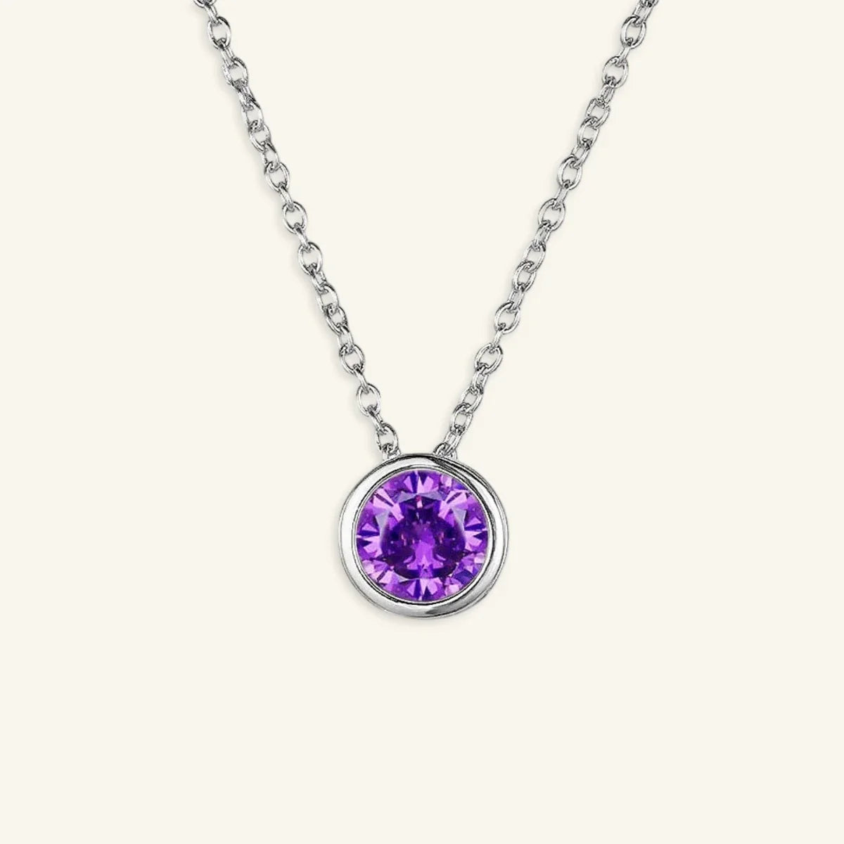 Alma Birthstone Necklace