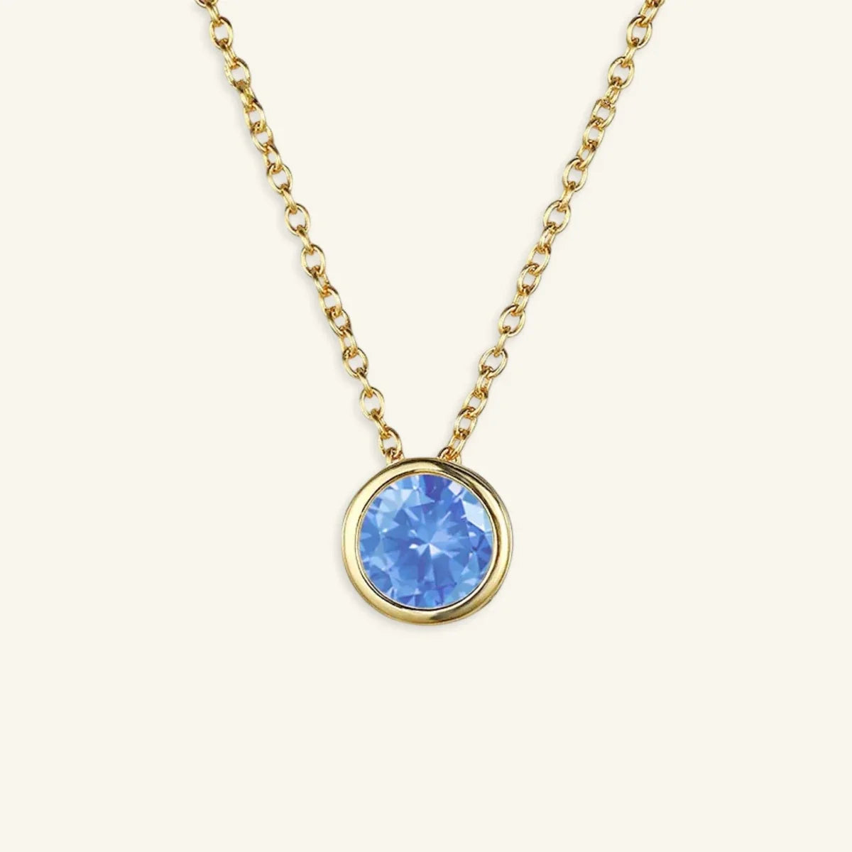 Alma Birthstone Necklace