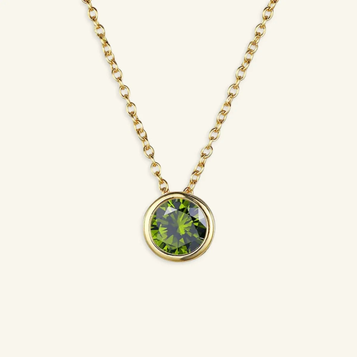 Alma Birthstone Necklace