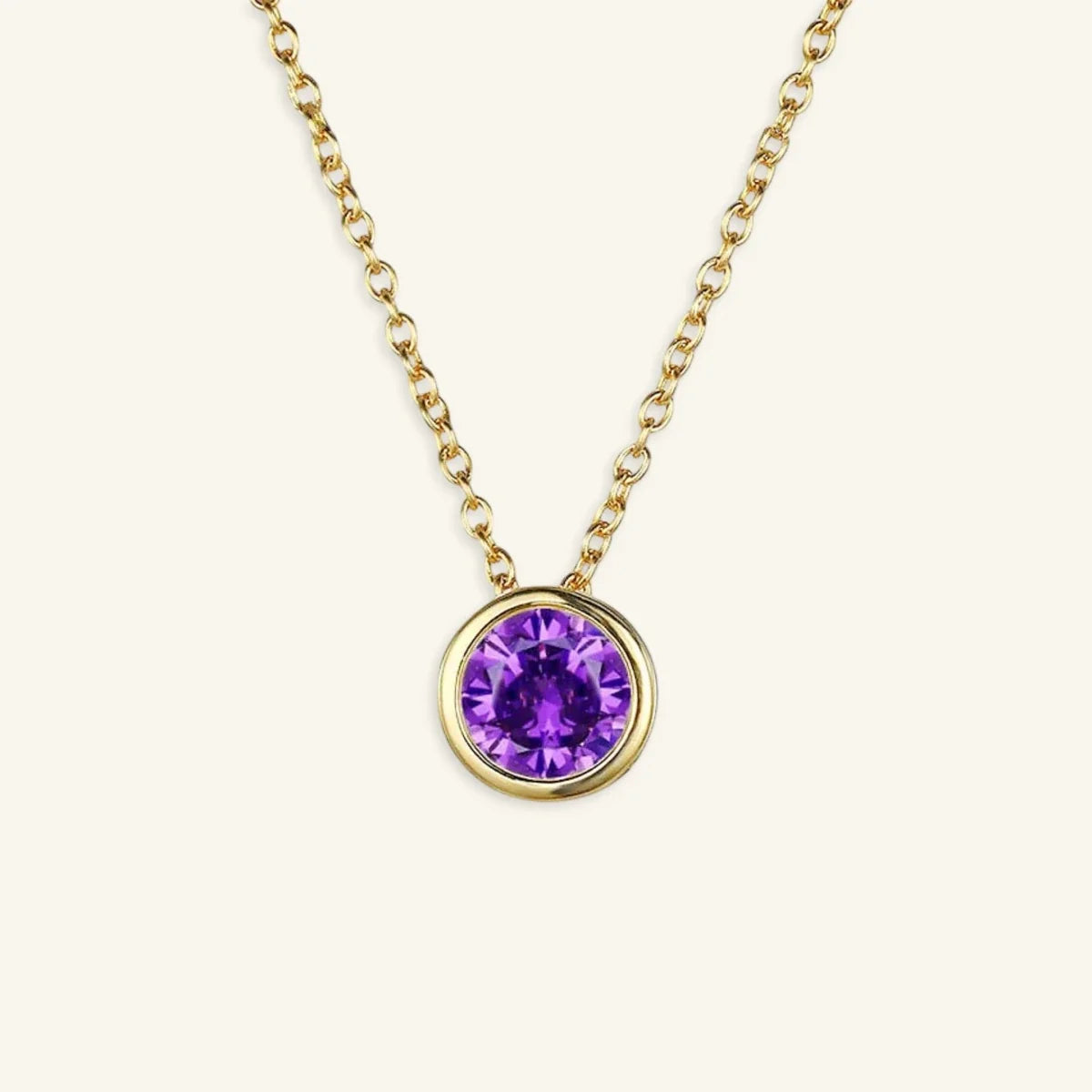 Alma Birthstone Necklace