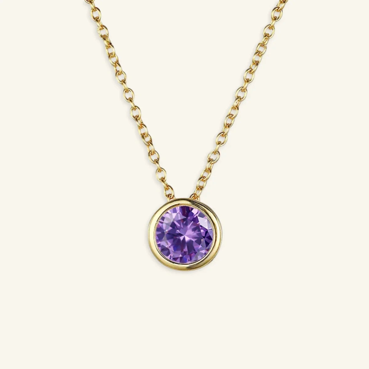Alma Birthstone Necklace