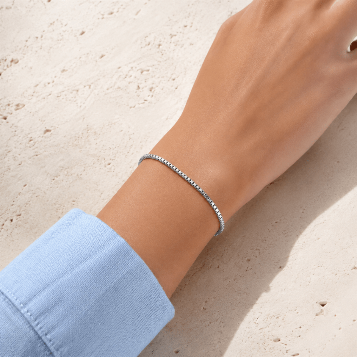 Arietta Box Chain Bracelet