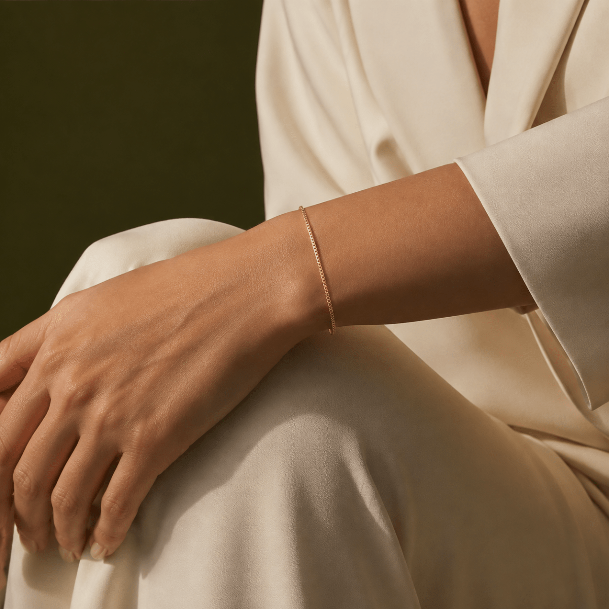 Arietta Box Chain Bracelet