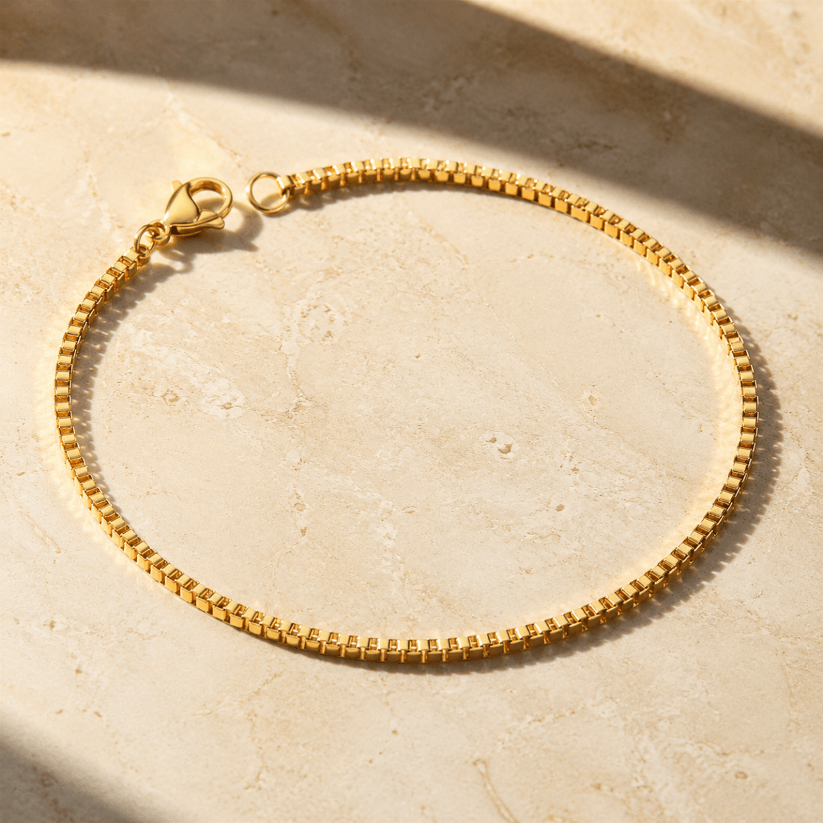 Arietta Box Chain Bracelet