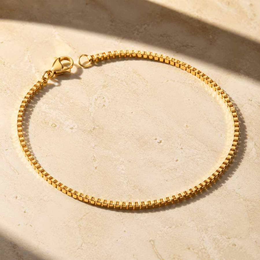 Arietta Box Chain Bracelet
