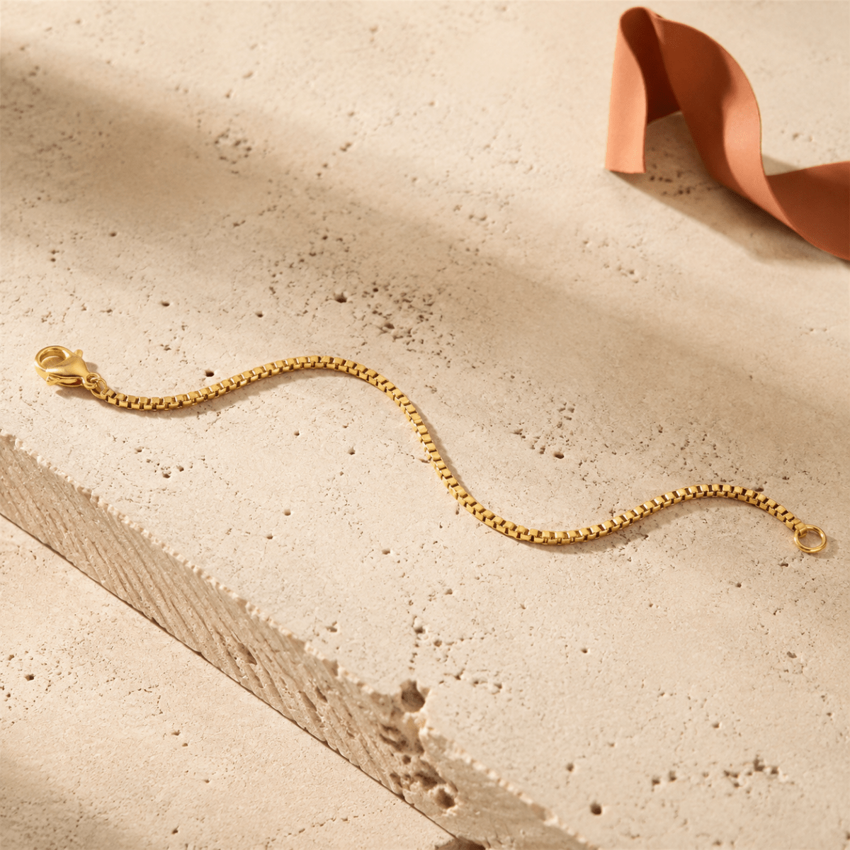 Arietta Box Chain Bracelet