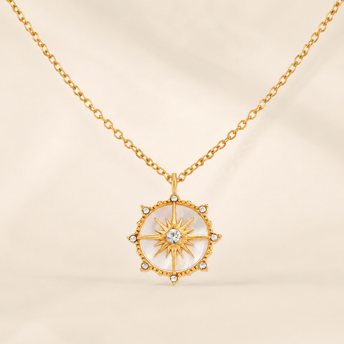 Astraea North-Star Medallion Necklace