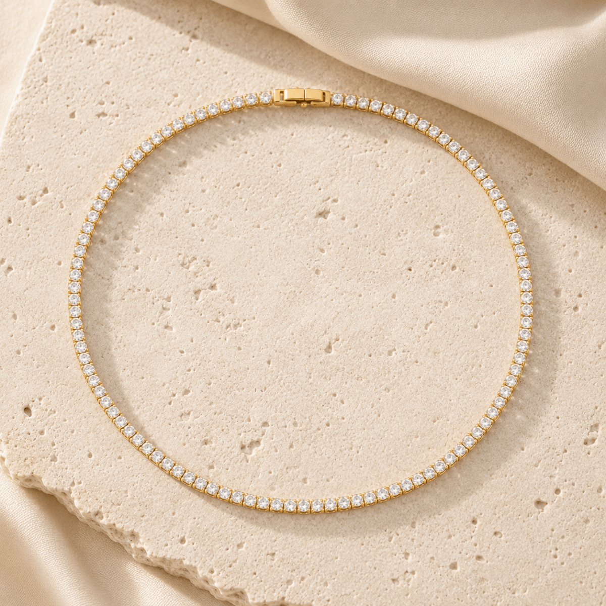 Aurelia Tennis Necklace