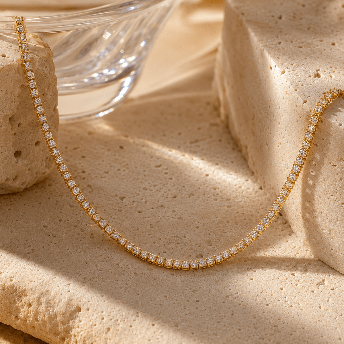 Aurelia Tennis Necklace