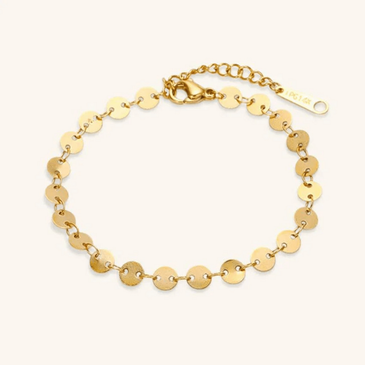 Aveline Disc-Link Bracelet