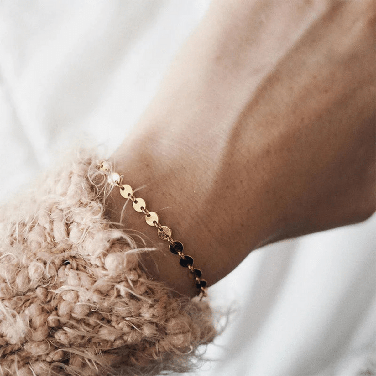 Aveline Disc-Link Bracelet