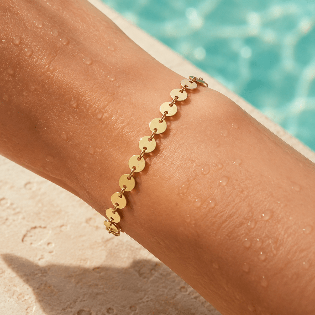 Aveline Disc-Link Bracelet