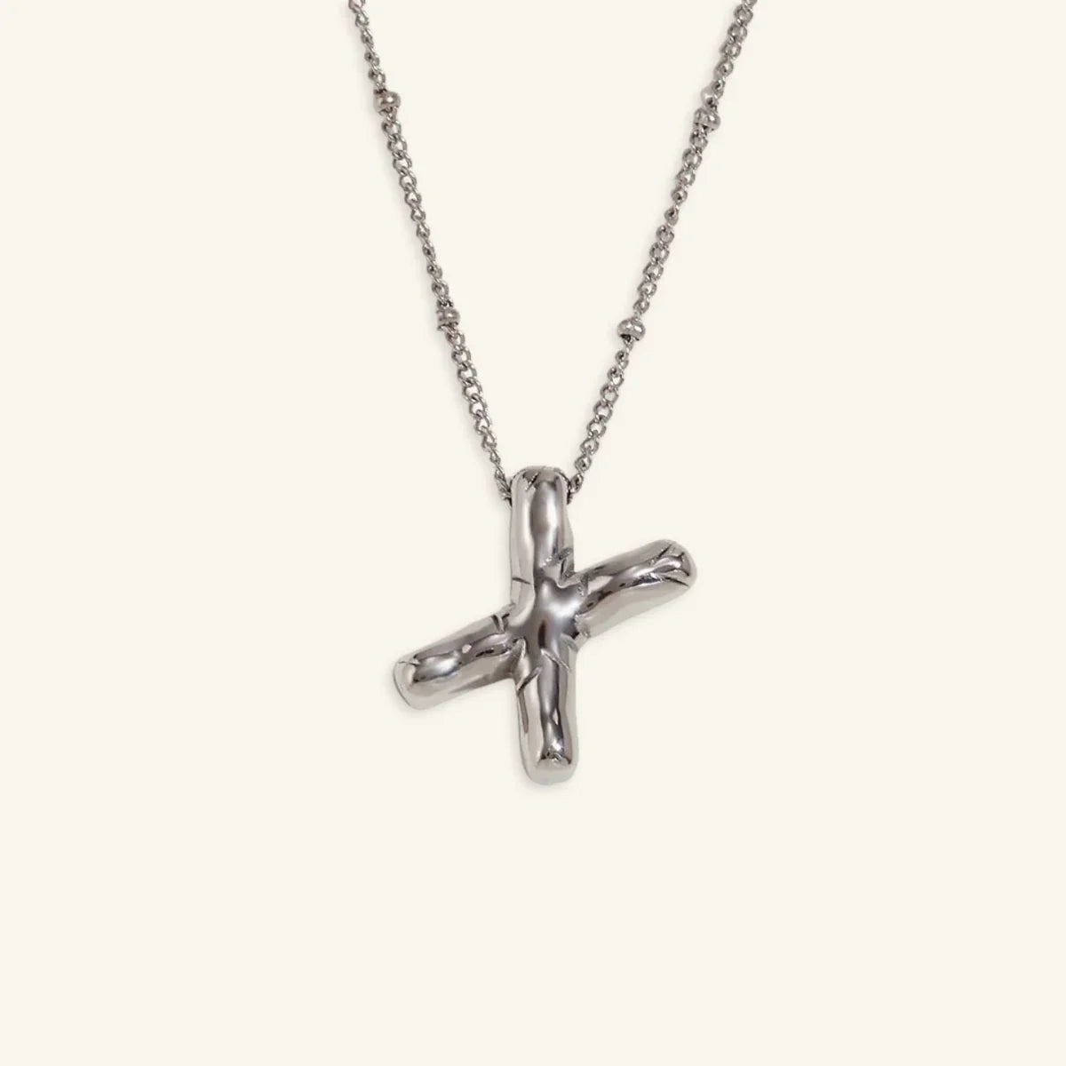 Balloon Gold Initial Necklace