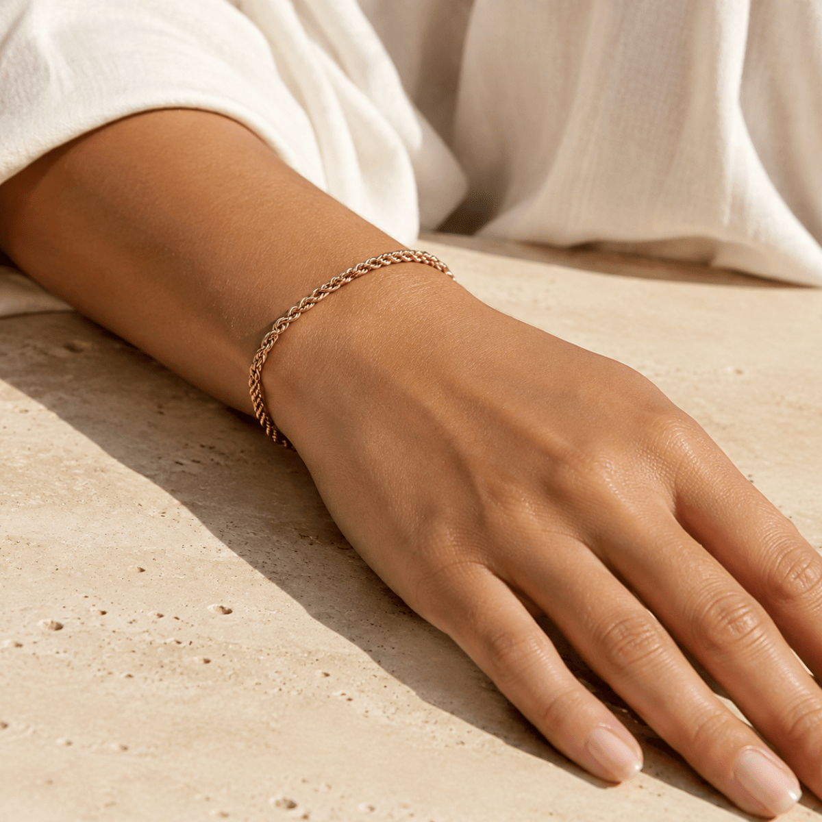 Calvi Rope Chain Bracelet