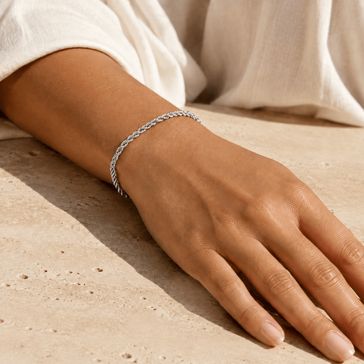 Calvi Rope Chain Bracelet