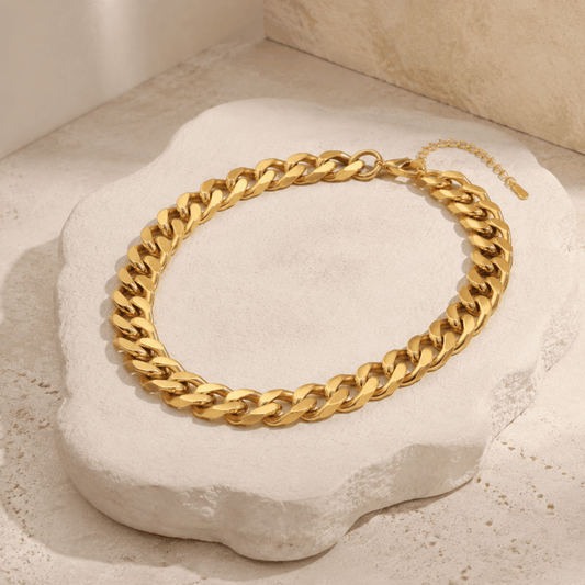Carmela Bold Cuban Chain Necklace