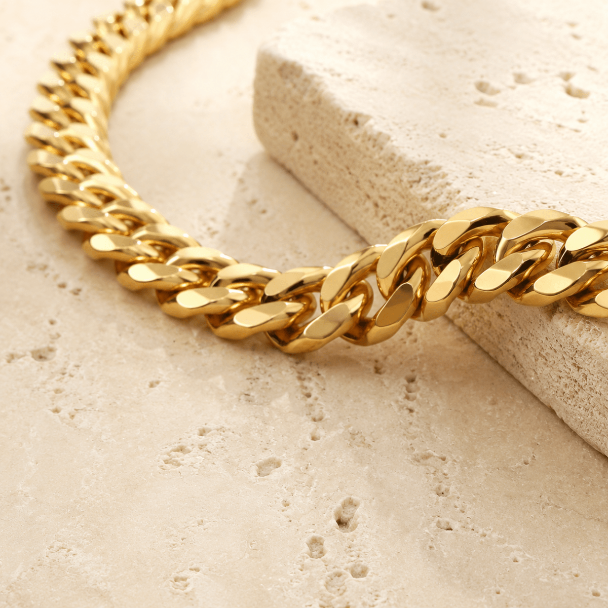 Carmela Bold Cuban Chain Necklace