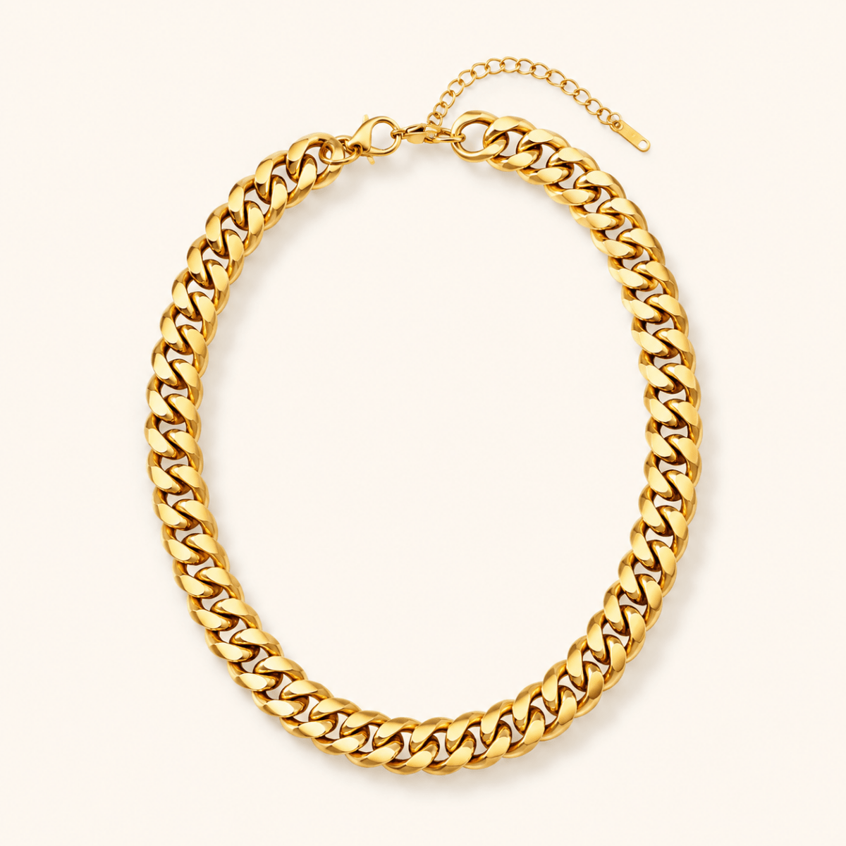 Carmela Bold Cuban Chain Necklace