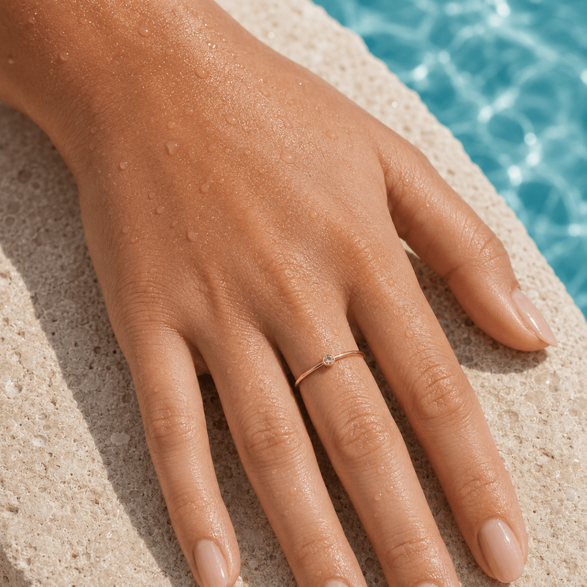 Celeste Birthstone Ring