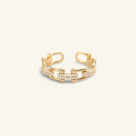 Celeste Open Gold Ring