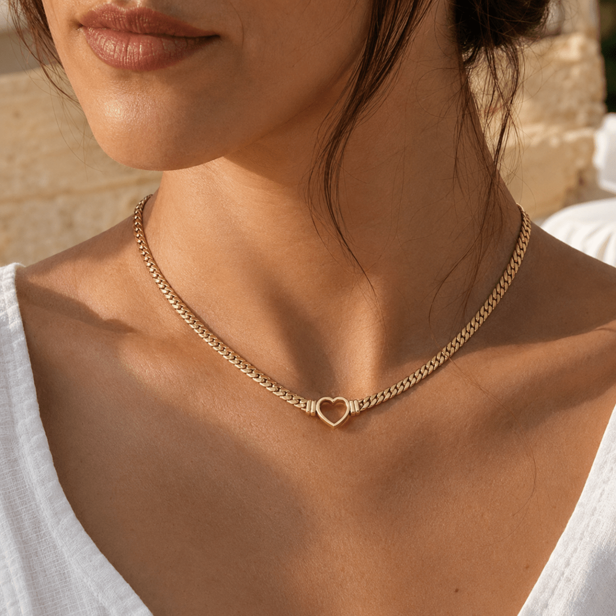 Eleni Heart Choker