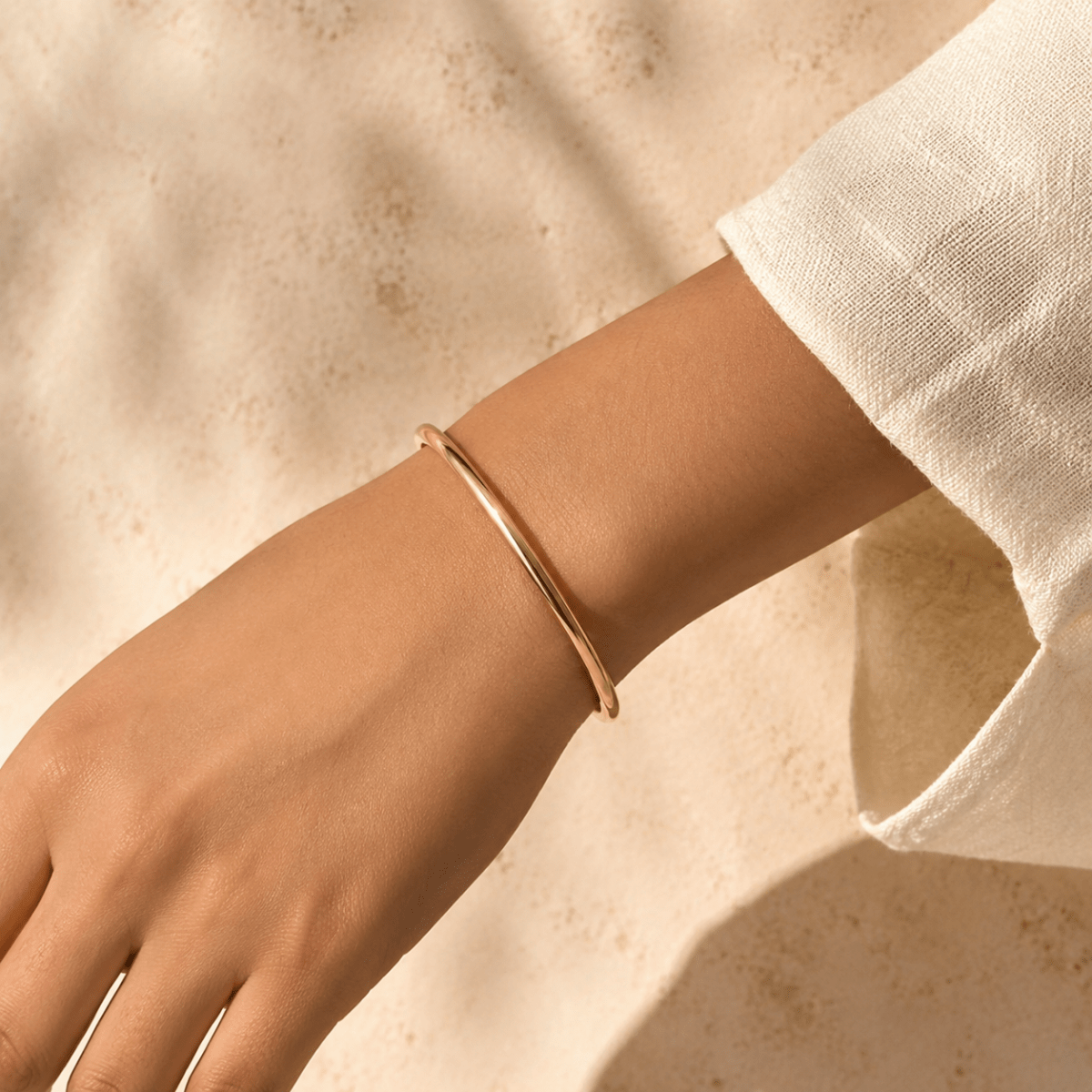 Elettra Polished Graduated Bangle
