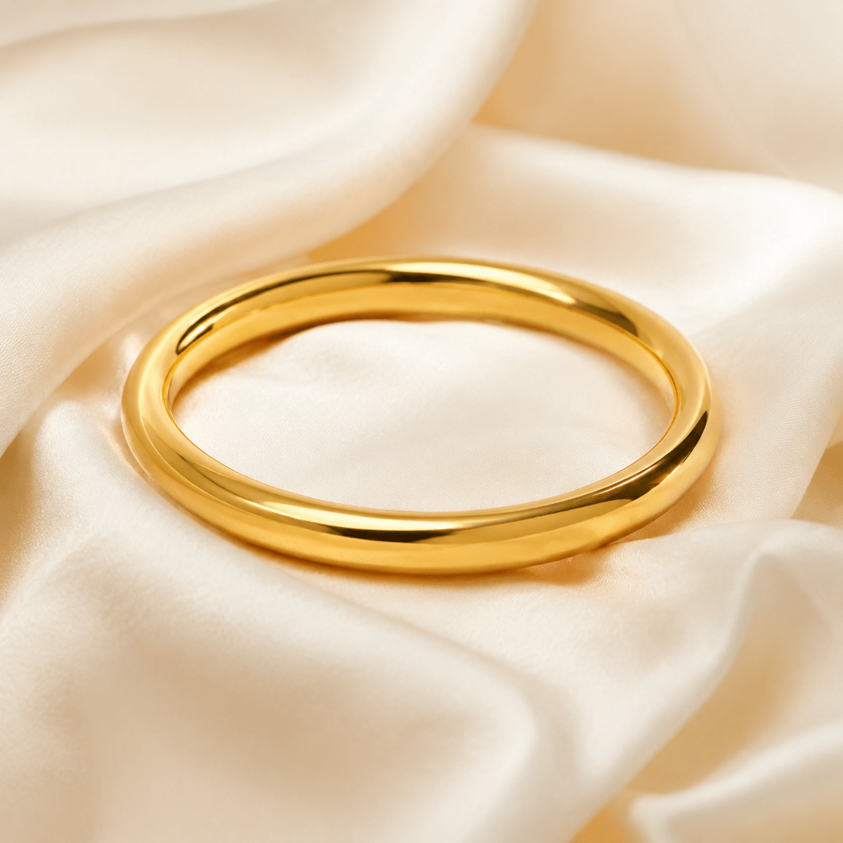 Elettra Polished Graduated Bangle