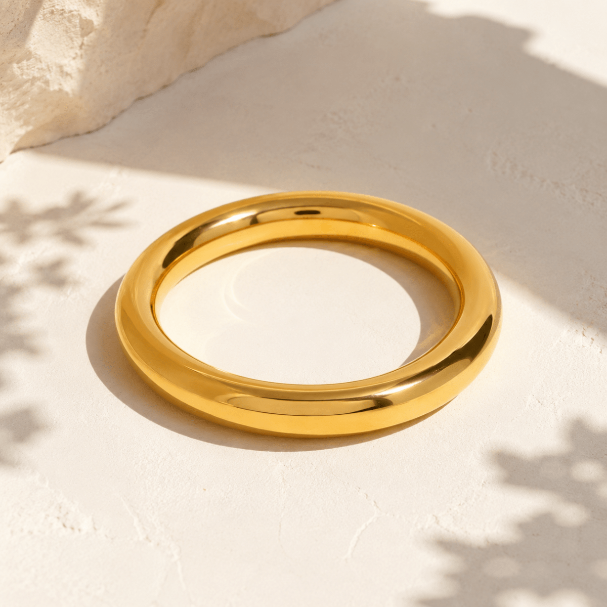 Elettra Polished Graduated Bangle