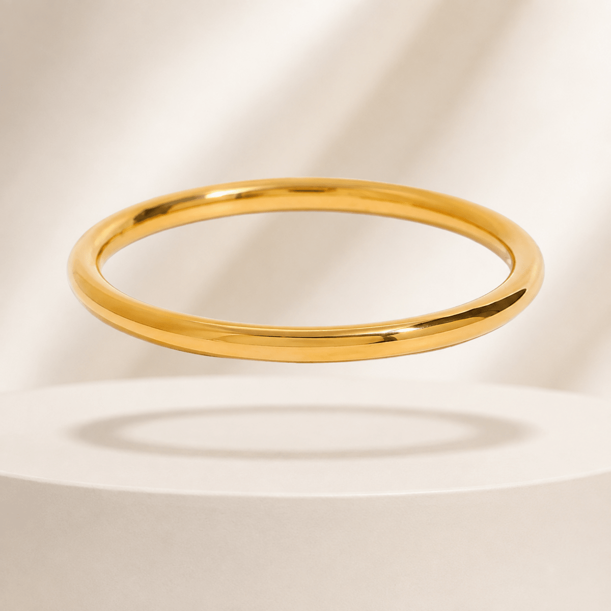 Elettra Polished Graduated Bangle