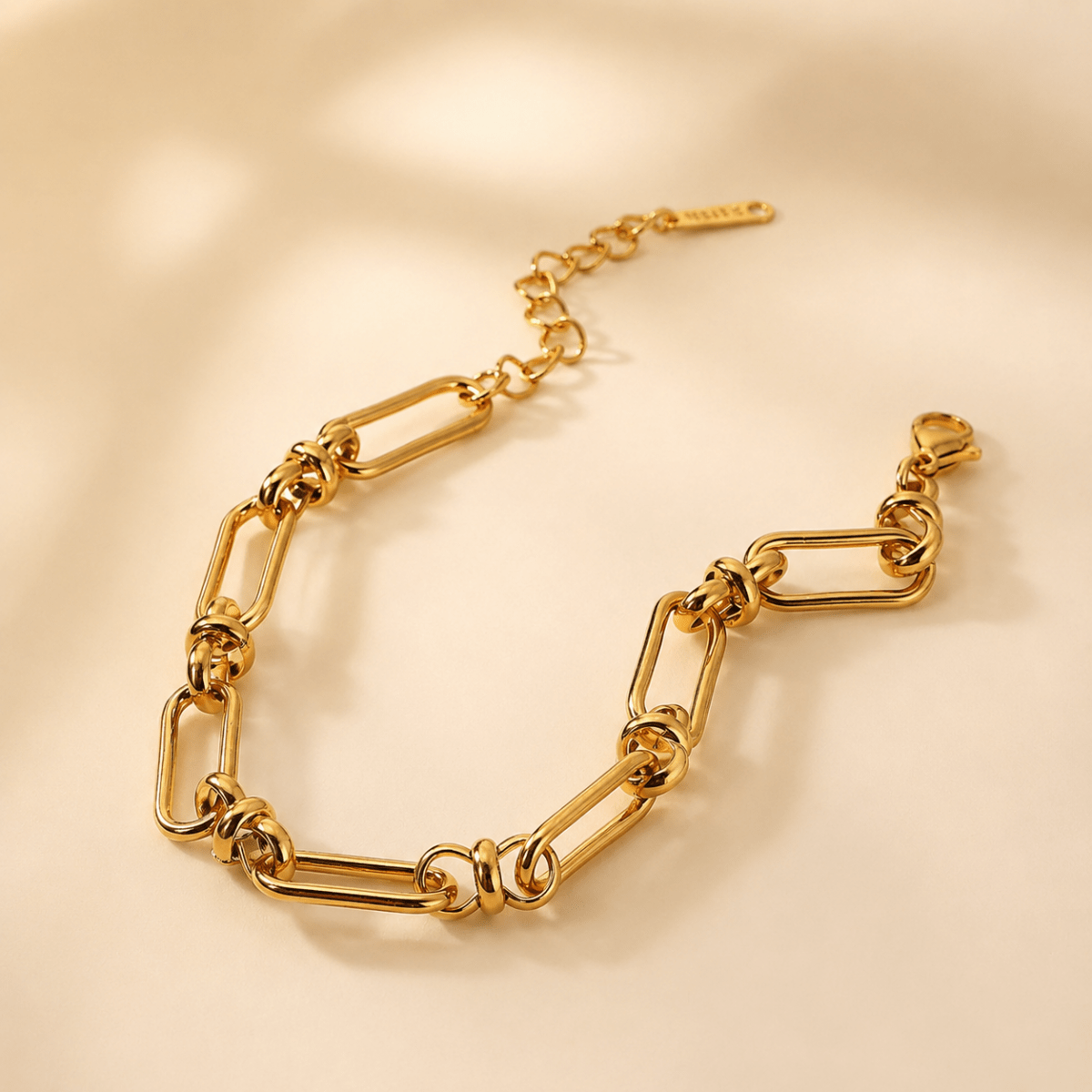 Elodie Paperclip Chain Bracelet