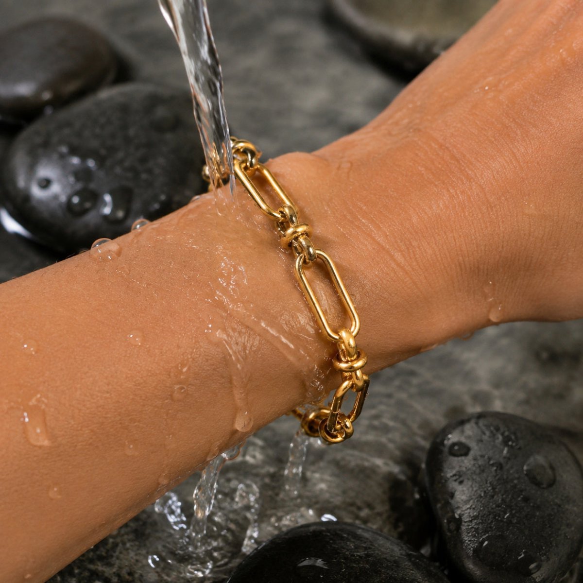 Elodie Paperclip Chain Bracelet