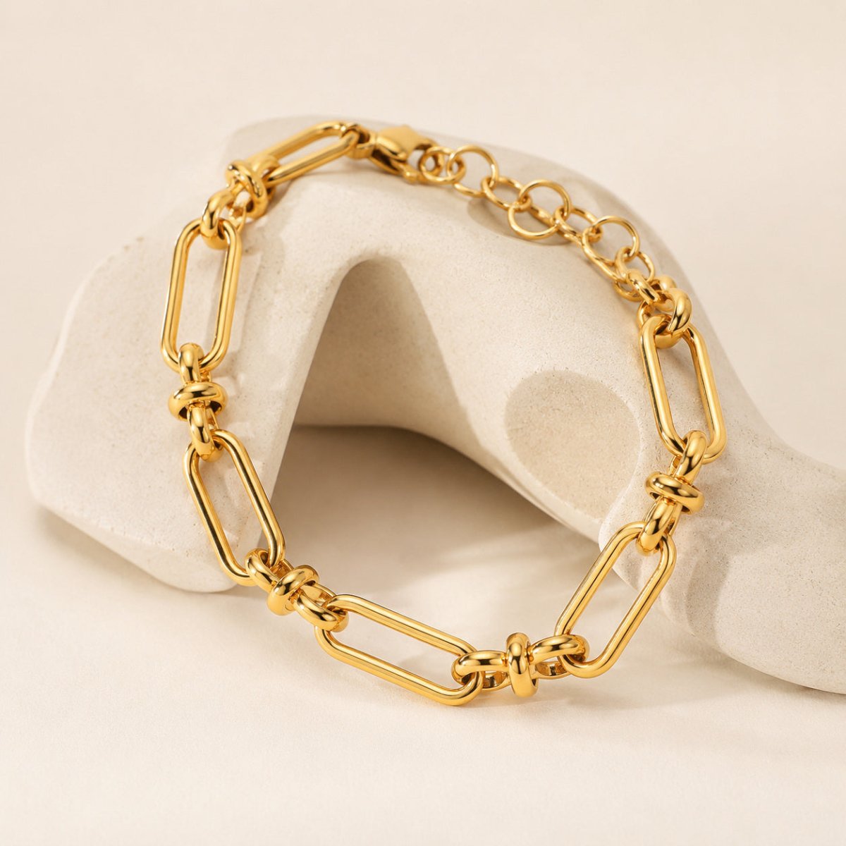 Elodie Paperclip Chain Bracelet