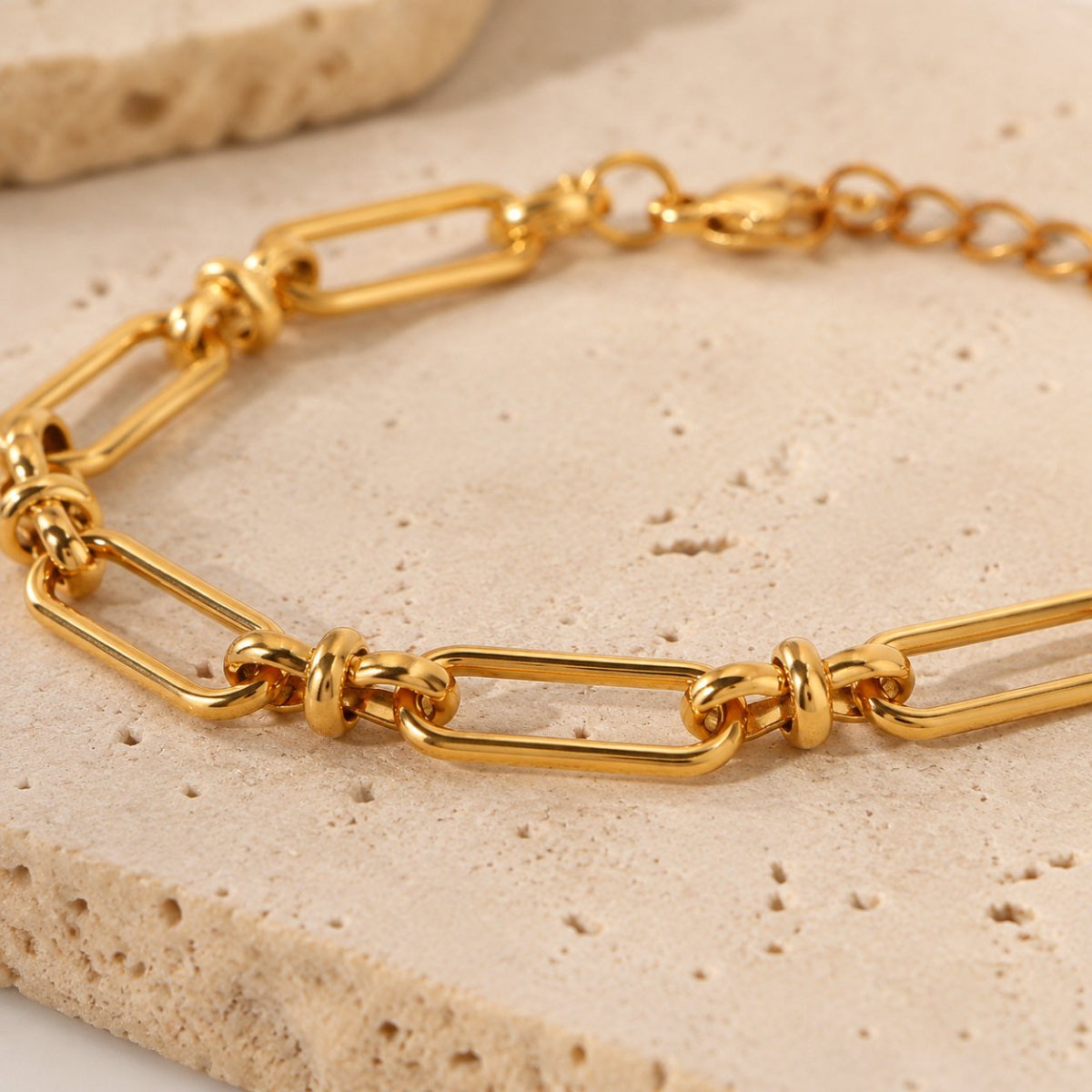 Elodie Paperclip Chain Bracelet