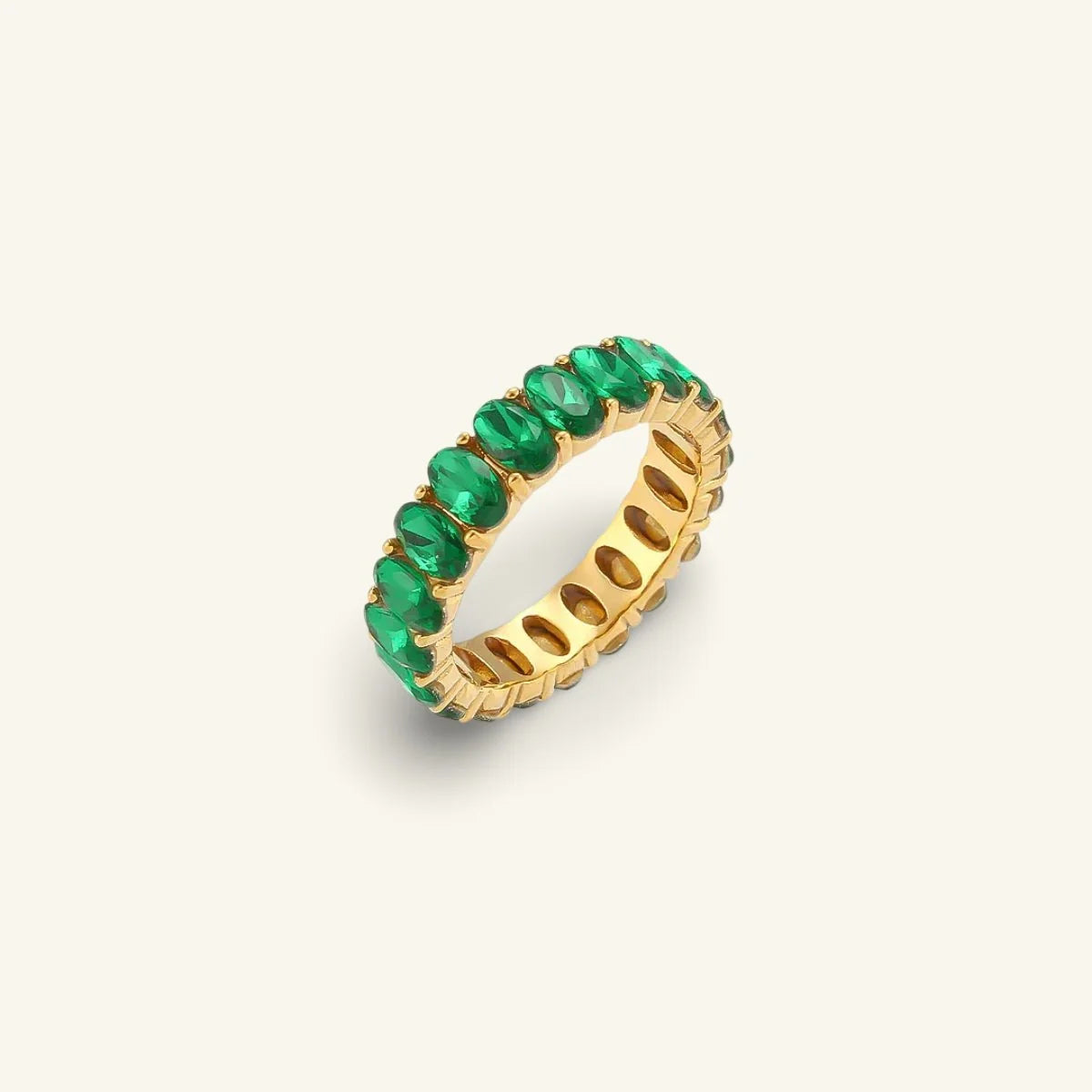 Etoile Pavé Gold Ring