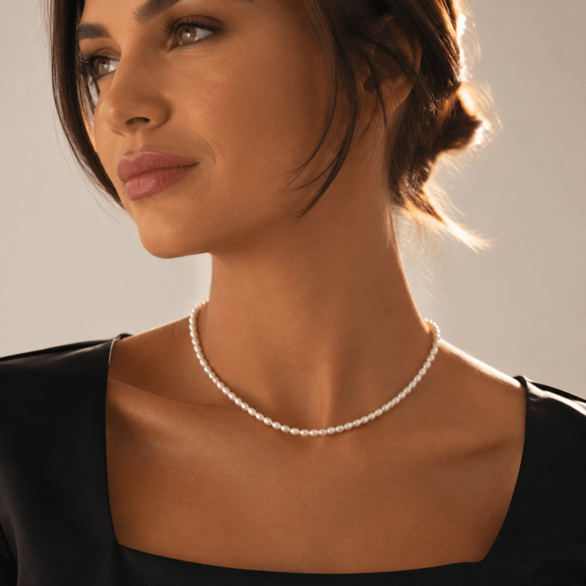 Evania Freshwater Pearl Strand Necklace
