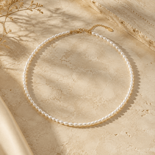 Evania Freshwater Pearl Strand Necklace