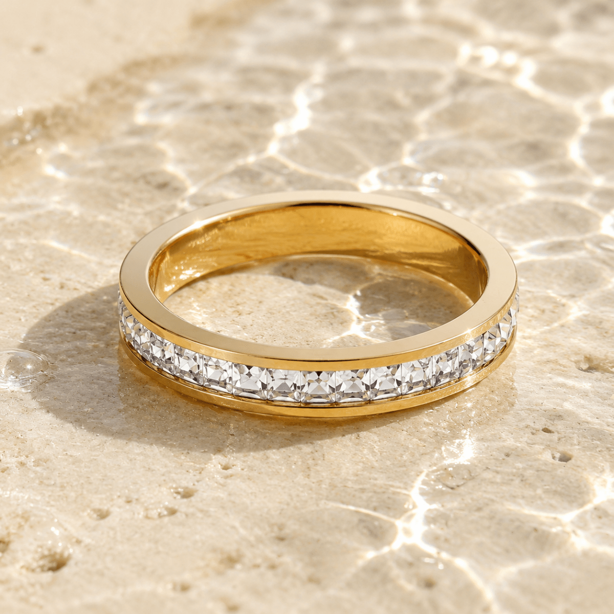 Fiora Square-Cut Eternity Ring