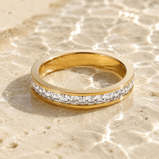 Fiora Square-Cut Eternity Ring