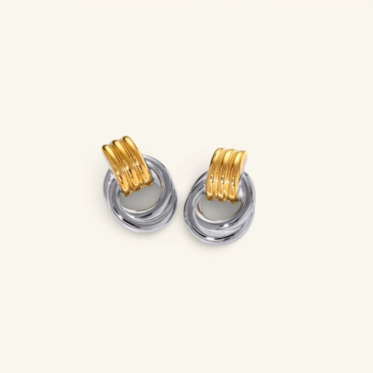 Halo Layered Hoop Earrings