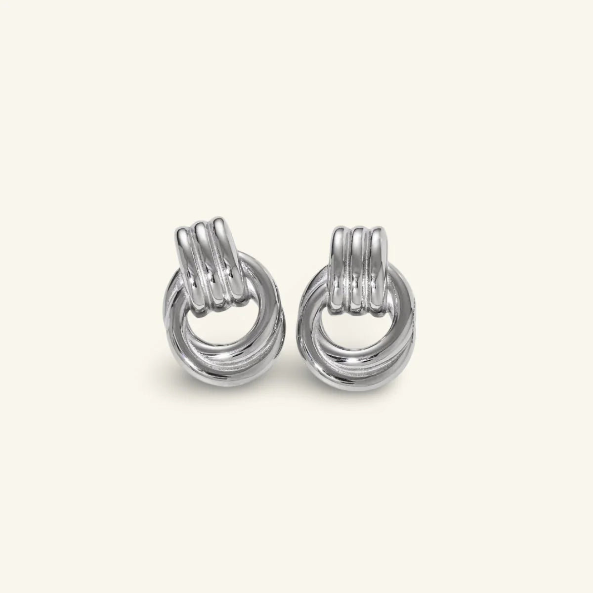 Halo Layered Hoop Earrings