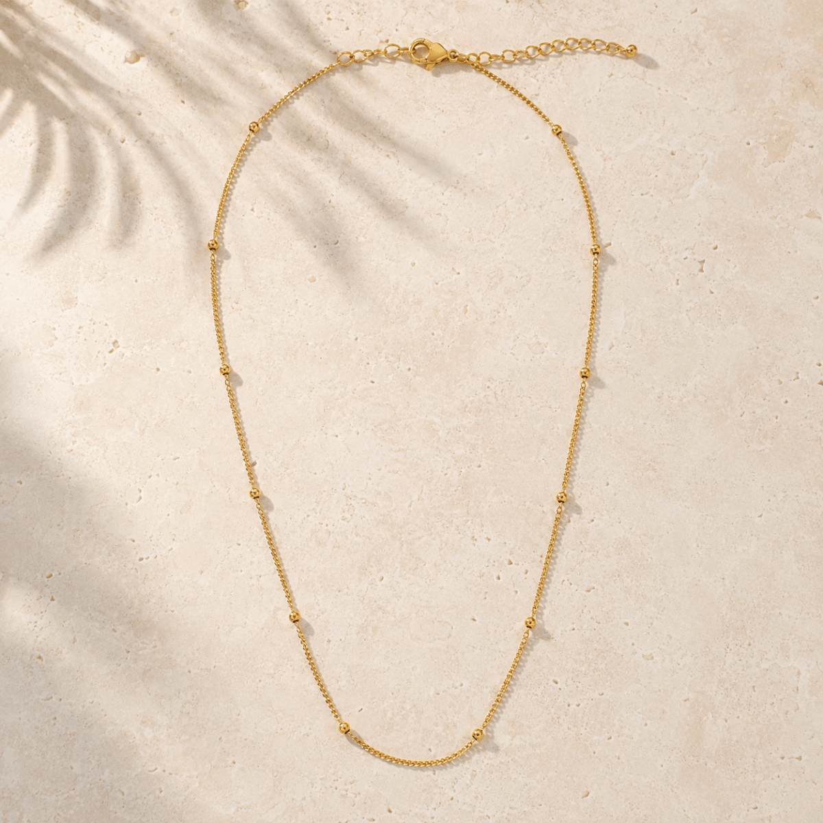 Iria Beaded Chain Necklace