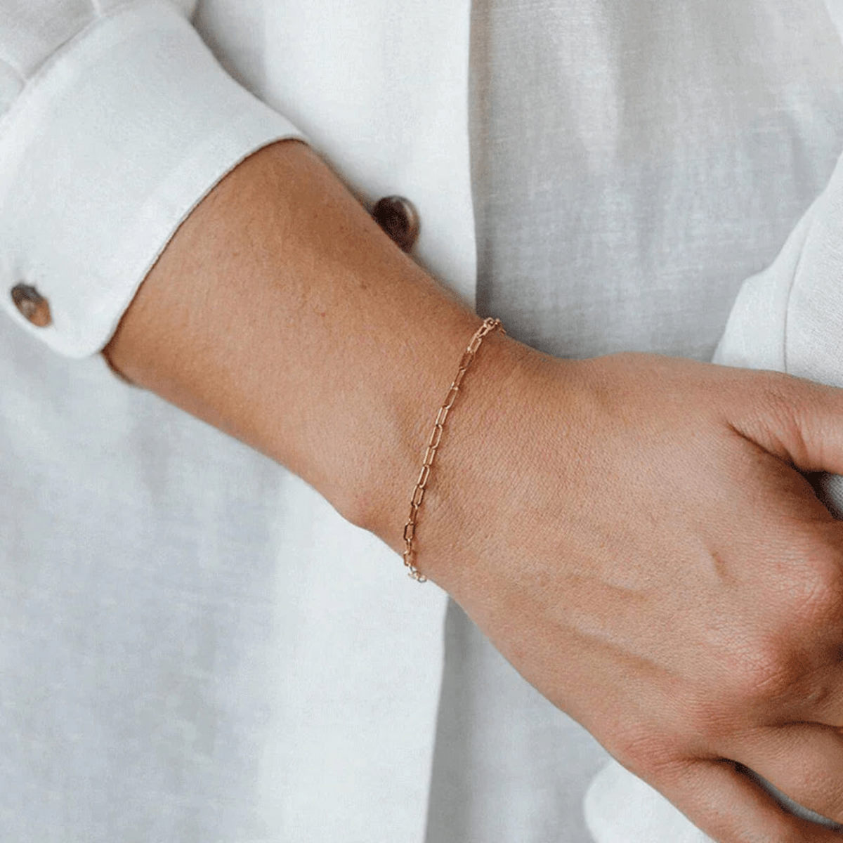 Lerici Paperclip Chain Bracelet