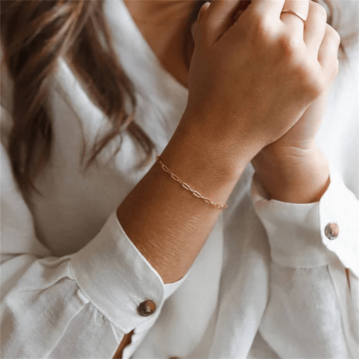 Lerici Paperclip Chain Bracelet