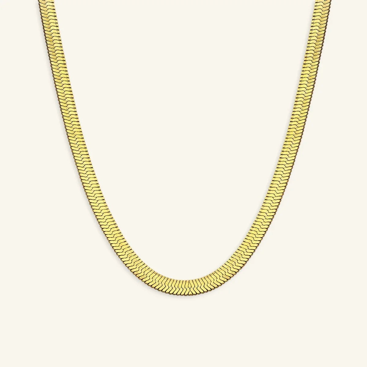 Liora Gold Herringbone Necklace