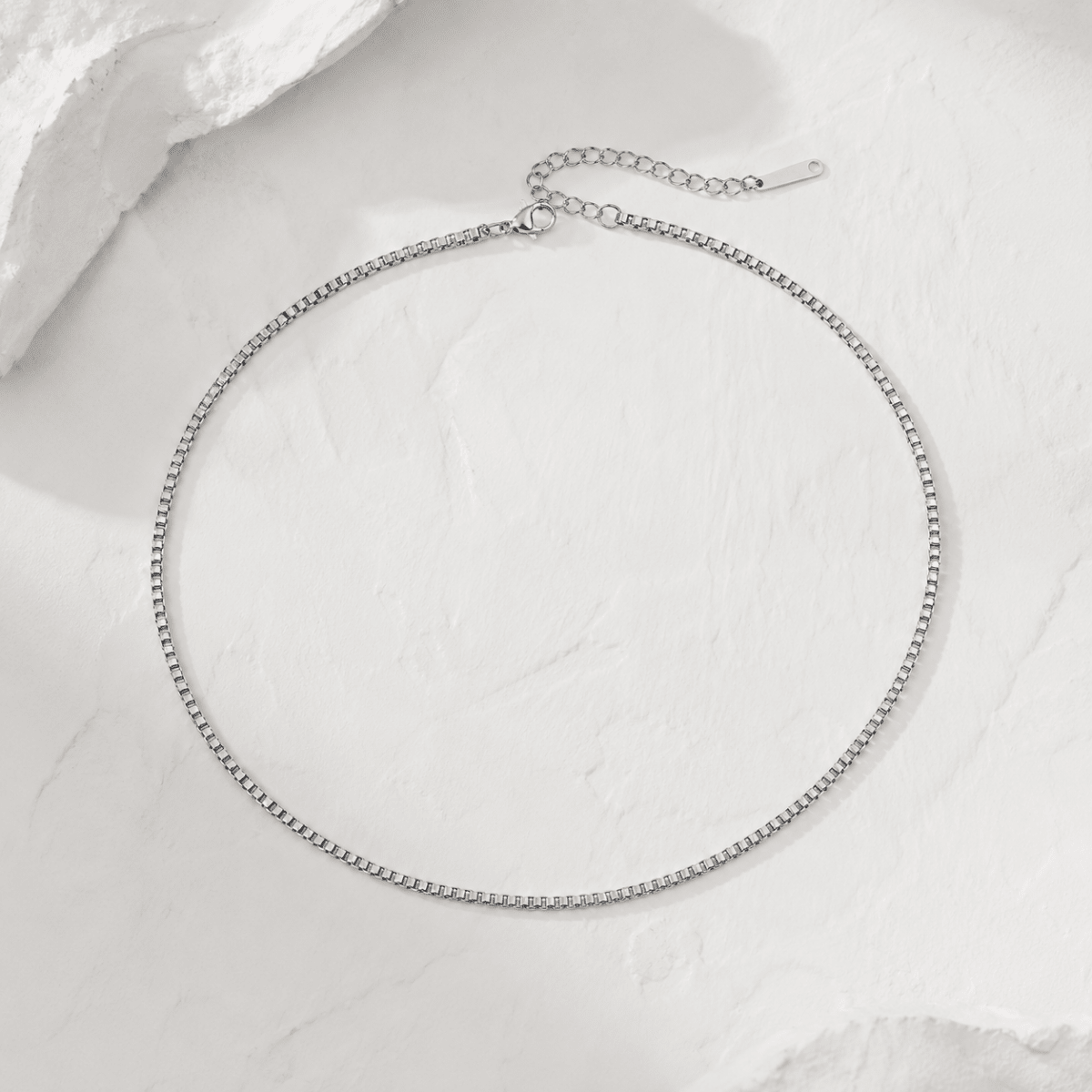 Lisandra Box Chain Necklace