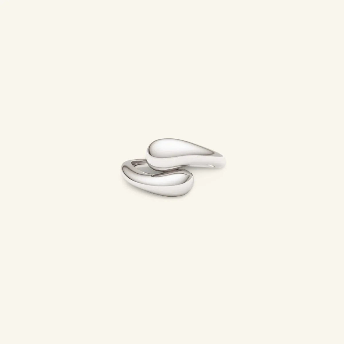 Luna Round Cut Gold Ring