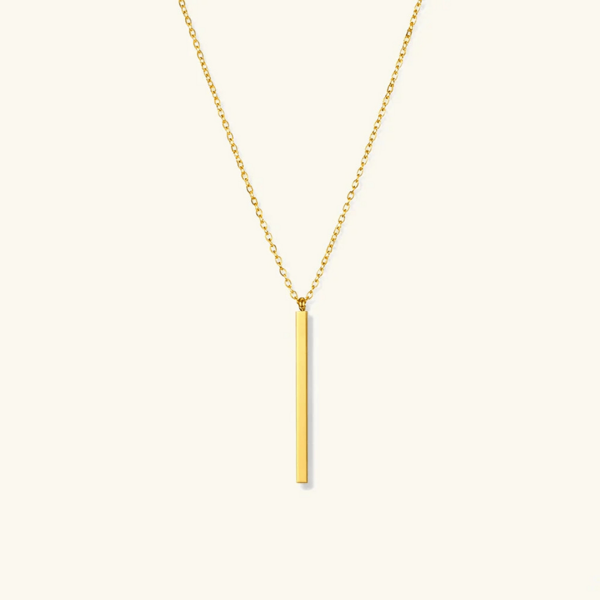 Maelis Bar Drop Necklace